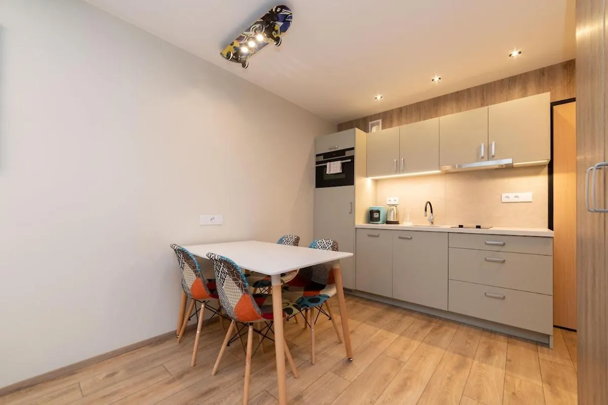 Studio Apartment With Projector And Balcony Between Main Square And Kazimierz Quarter Krakow Poland