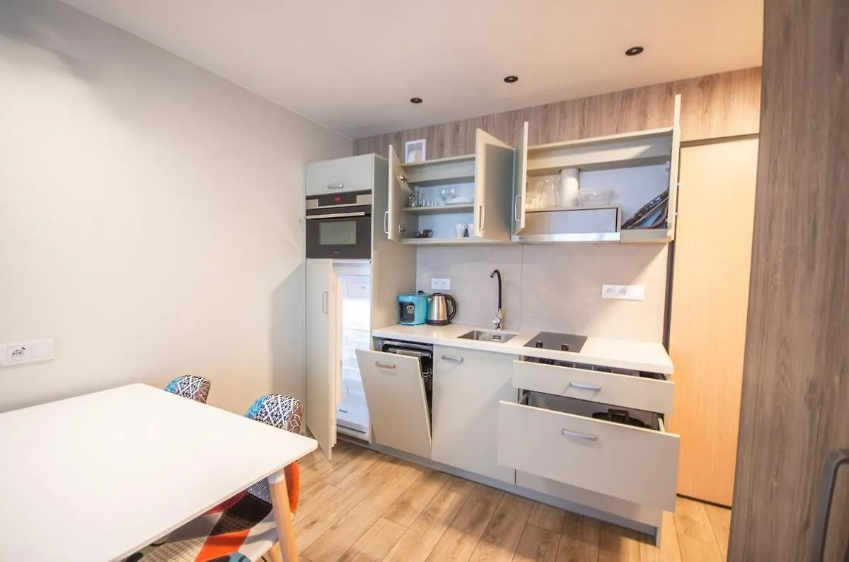 Studio Apartment With Projector And Balcony Between Main Square And Kazimierz Quarter Krakow 0*,  Poland