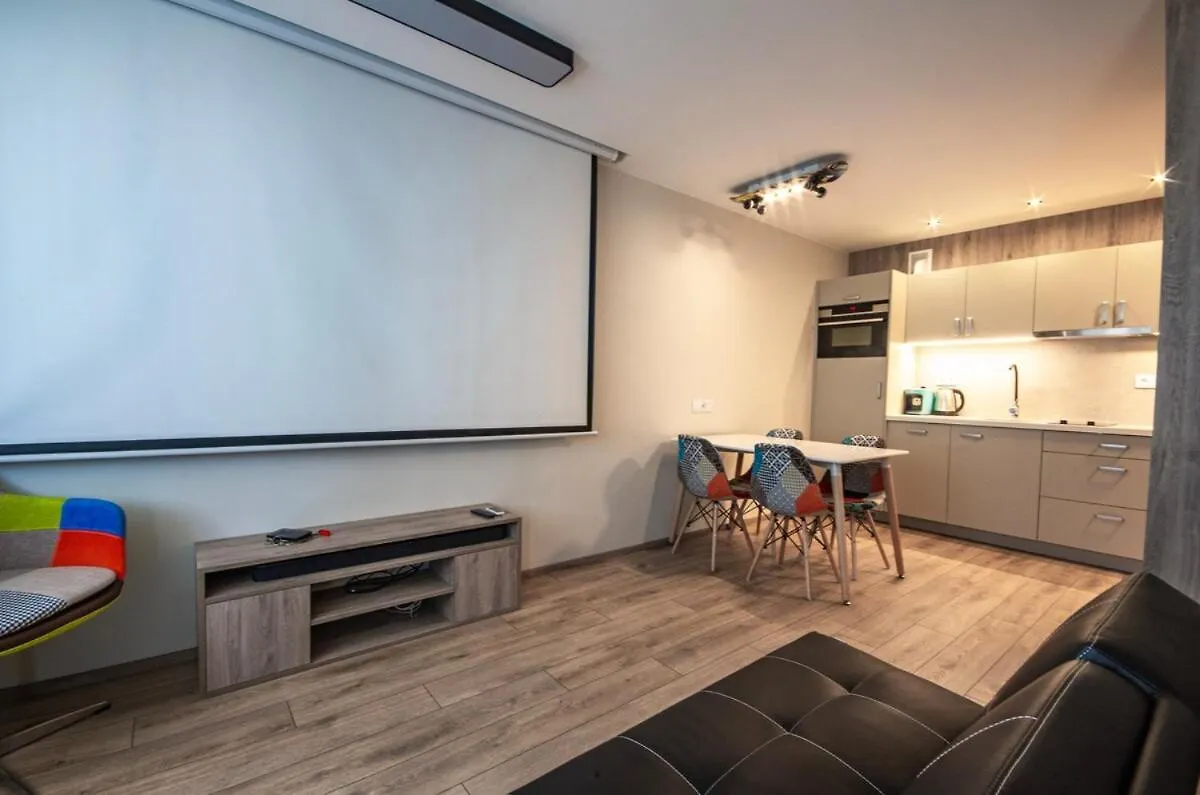 Studio Apartment With Projector And Balcony Between Main Square And Kazimierz Quarter Krakow 0*,
