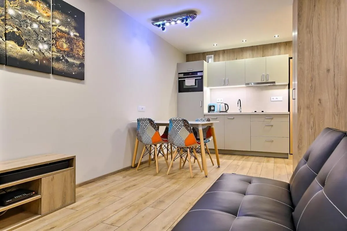 Studio Apartment With Projector And Balcony Between Main Square And Kazimierz Quarter Krakow 0*,  Poland