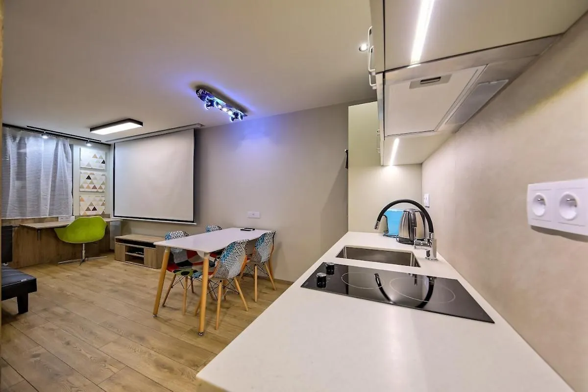 Studio Apartment With Projector And Balcony Between Main Square And Kazimierz Quarter Krakow
