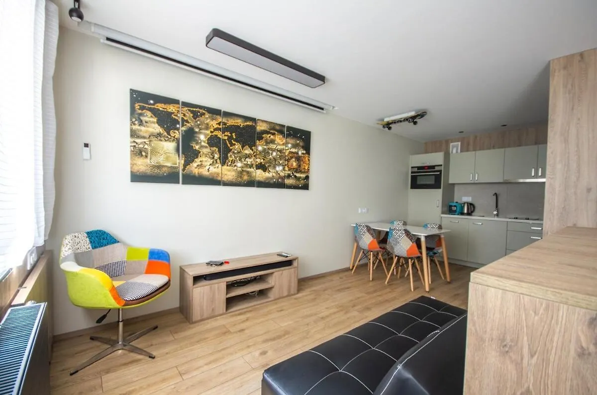 Studio Apartment With Projector And Balcony Between Main Square And Kazimierz Quarter Krakow