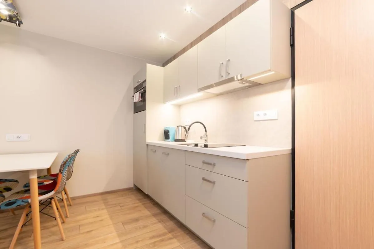 Studio Apartment With Projector And Balcony Between Main Square And Kazimierz Quarter Krakow Poland