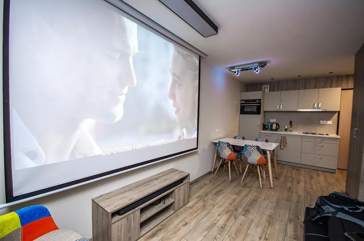 Studio Apartment With Projector And Balcony Between Main Square And Kazimierz Quarter Krakow