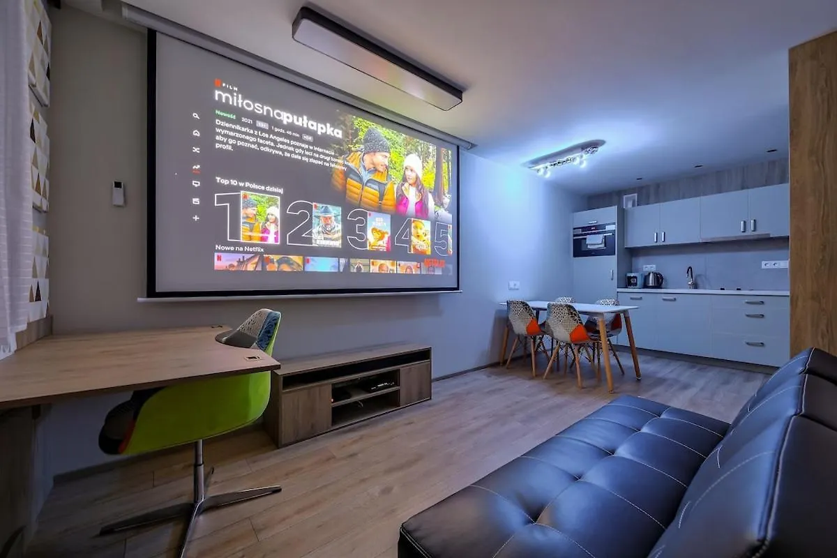Studio Apartment With Projector And Balcony Between Main Square And Kazimierz Quarter Krakow 0*,  Poland